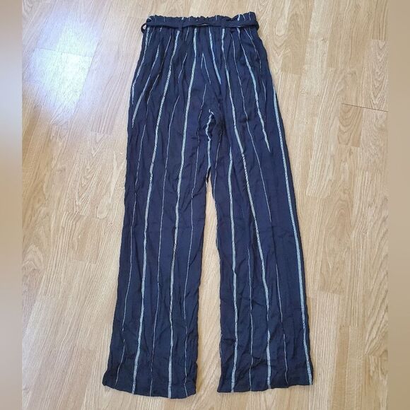 Ten Sixty Sherman Paperbag Tie Waist Pants - size Small in Black - Picture 8 of 15